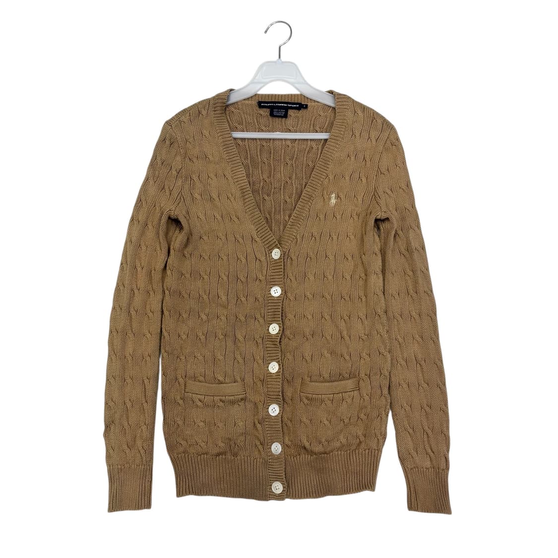 랄프로렌 스포츠 꽈배기 가디건 상품이미지1