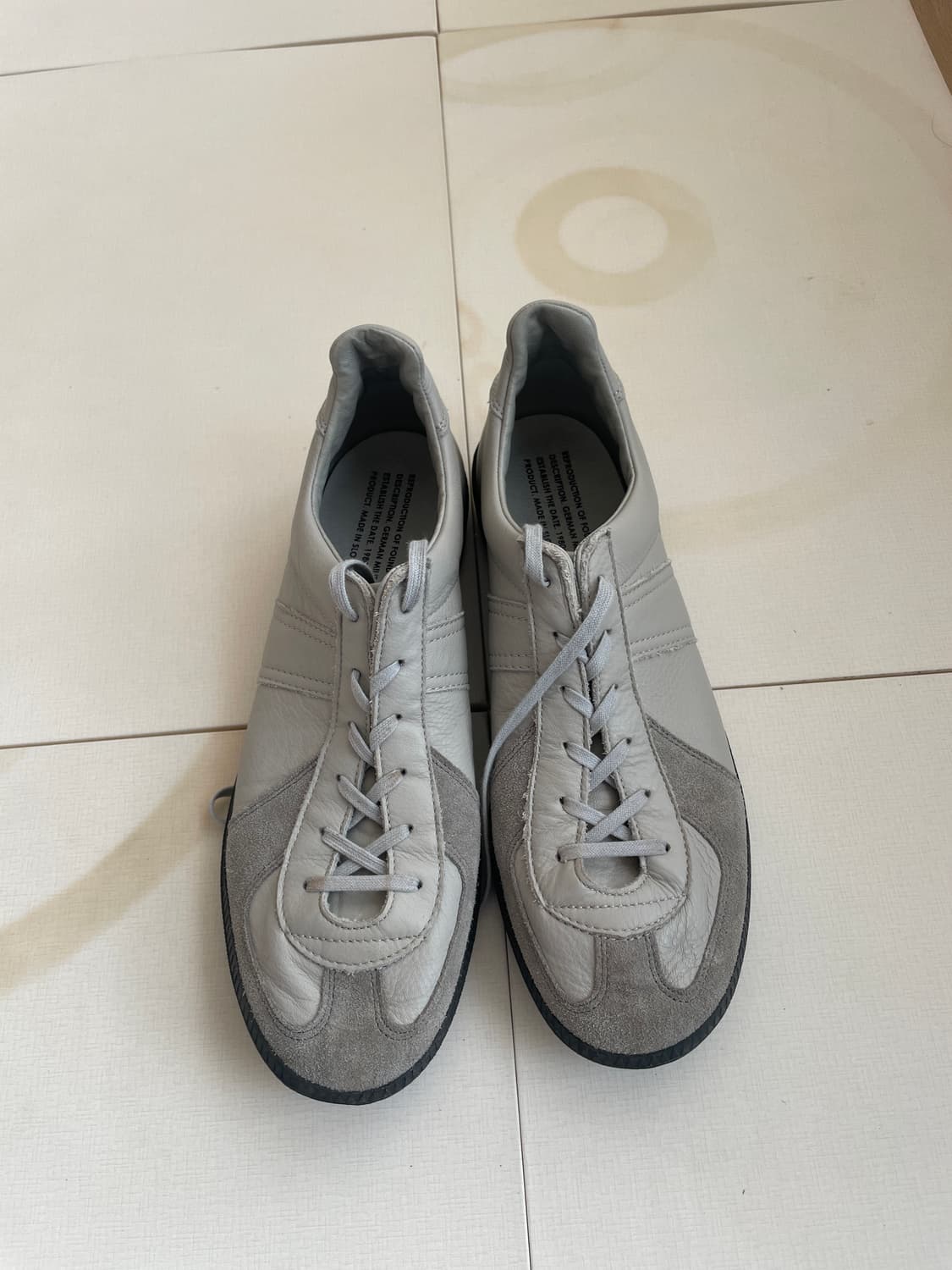 리오파 독일군 그레이 밑창블랙 285  상품이미지4