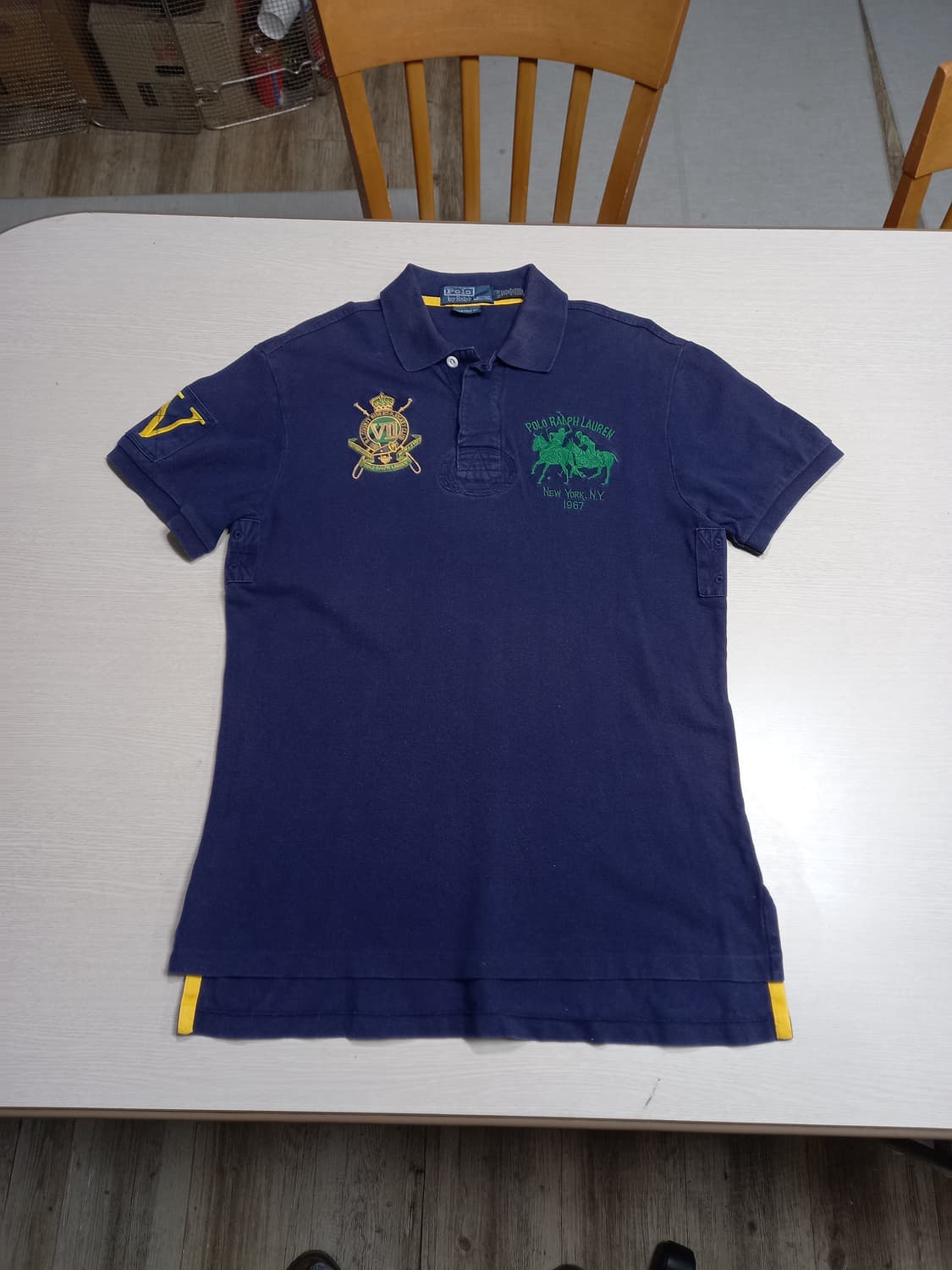 M95 POLO RALPH LAUREN 반팔셔츠 네이비 M-10 상품이미지1