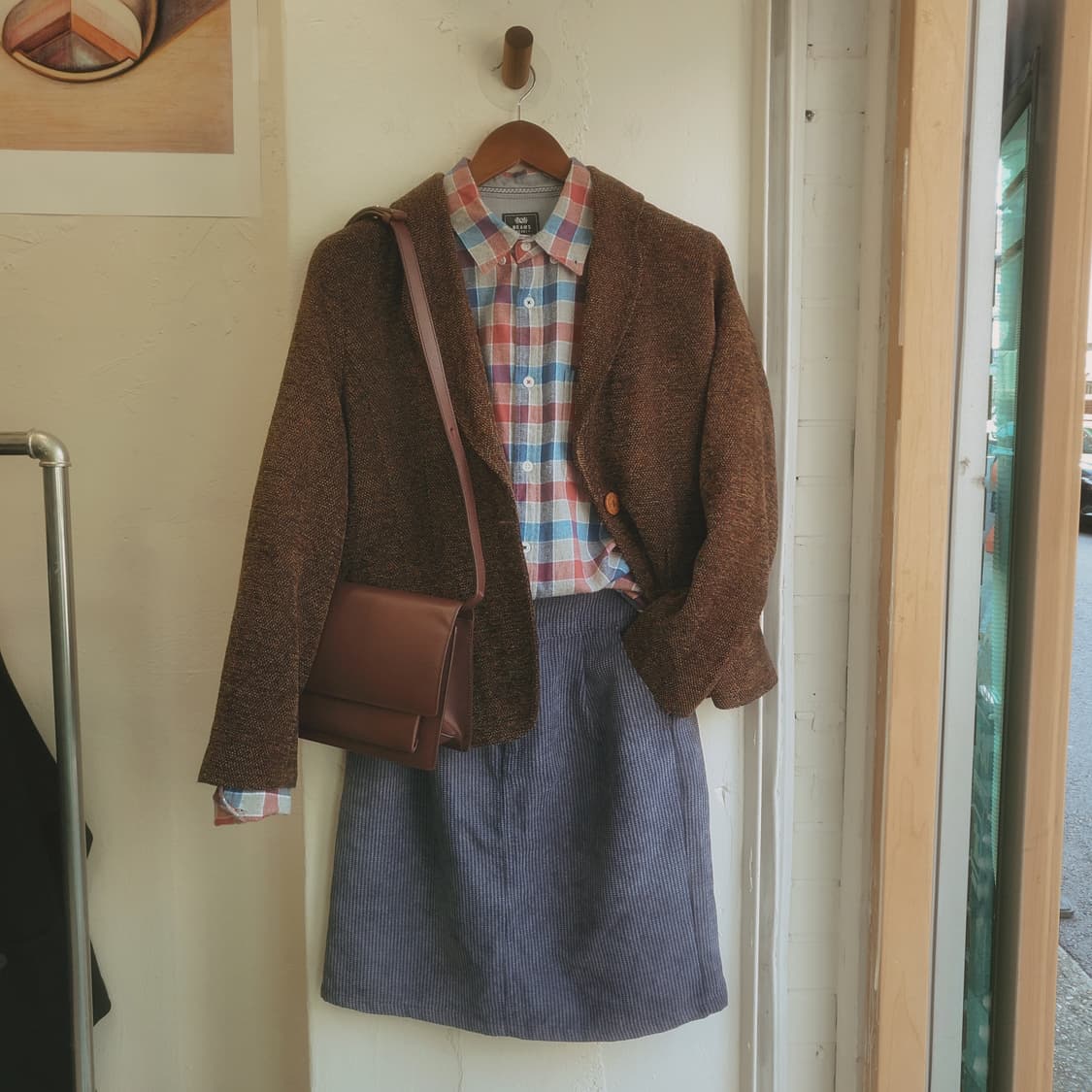 Beams Heart 멀티체크 셔츠 상품이미지1