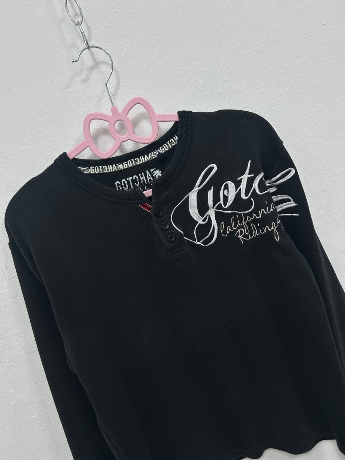 [GOTCHA] 펑크 y2k 레터링 롱슬리브  상품이미지5