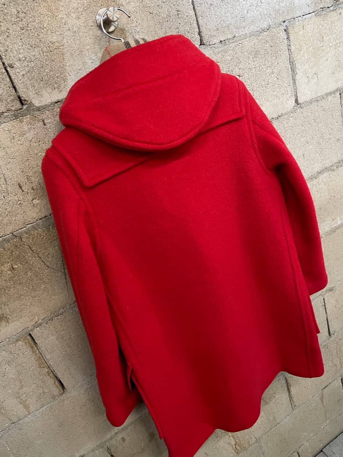 버버리 런던 레드 더플 코트  상품이미지3