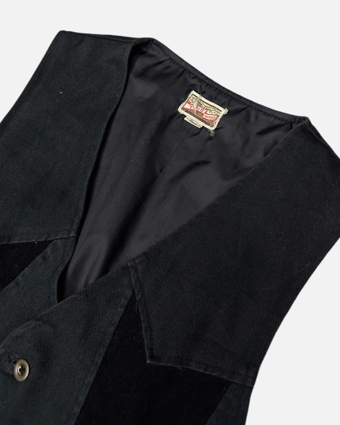 western corduroy detail vest 상품이미지3