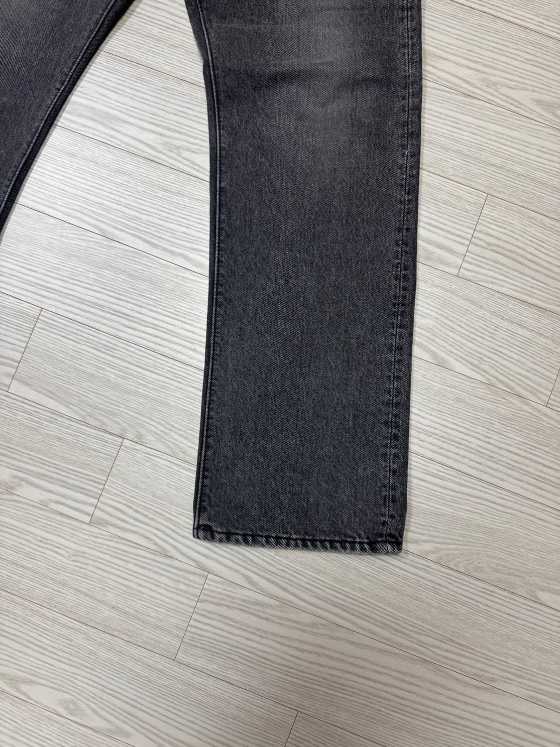 오어슬로우 바지 105W STONE DENIM - BLACK 1사이즈 상품이미지3