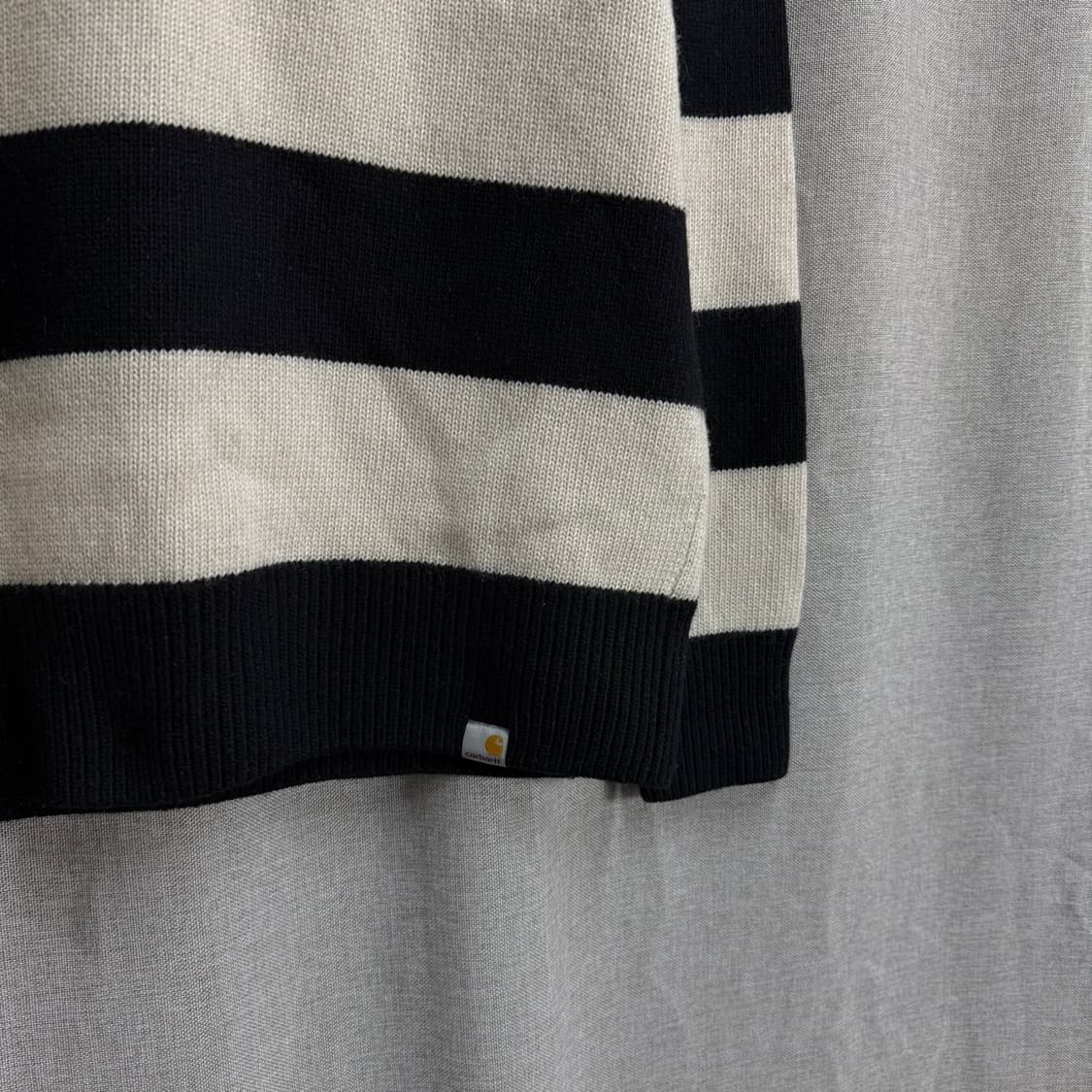 [L] 칼하트 WIP 알빈 스트라이프 긴팔 니트 상품이미지3