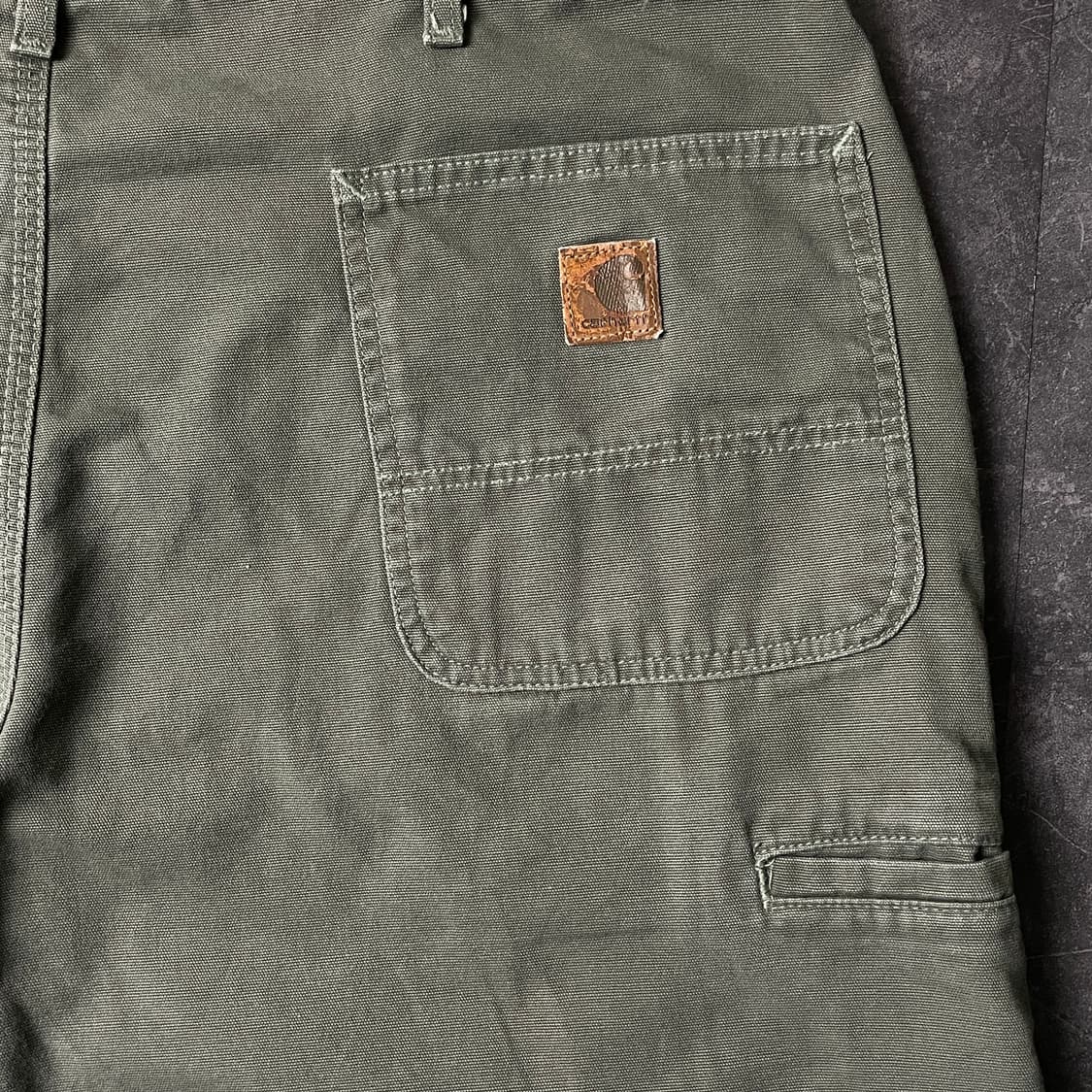 CARHARTT 칼하트 00s B175 올리브 워크 팬츠 A00838 상품이미지8