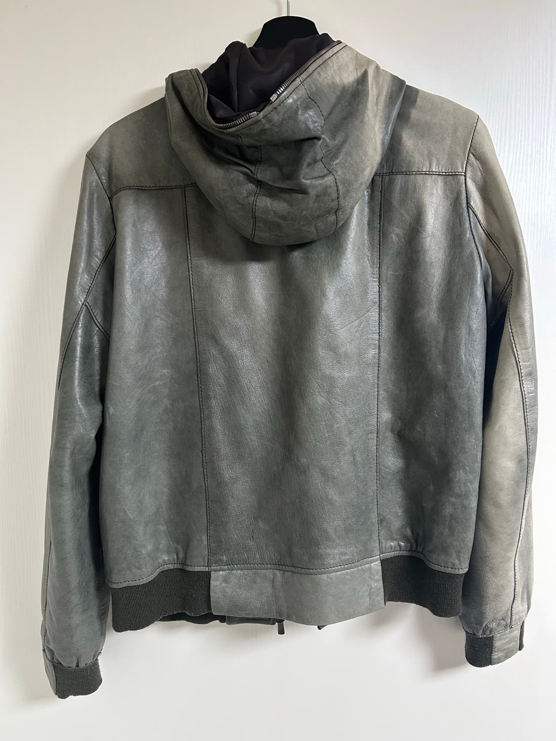 빔즈 후드레더자켓 상품이미지2