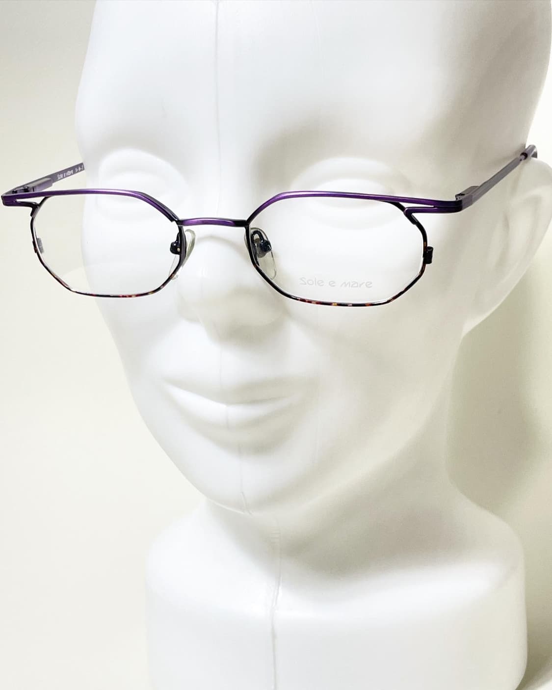 90s 프랑스제 Sole e Mare 스퀘어 안경 상품이미지7