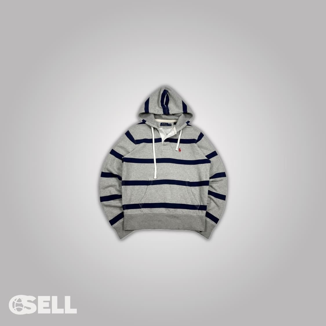 폴로 스트라이프 후드티 상품이미지1