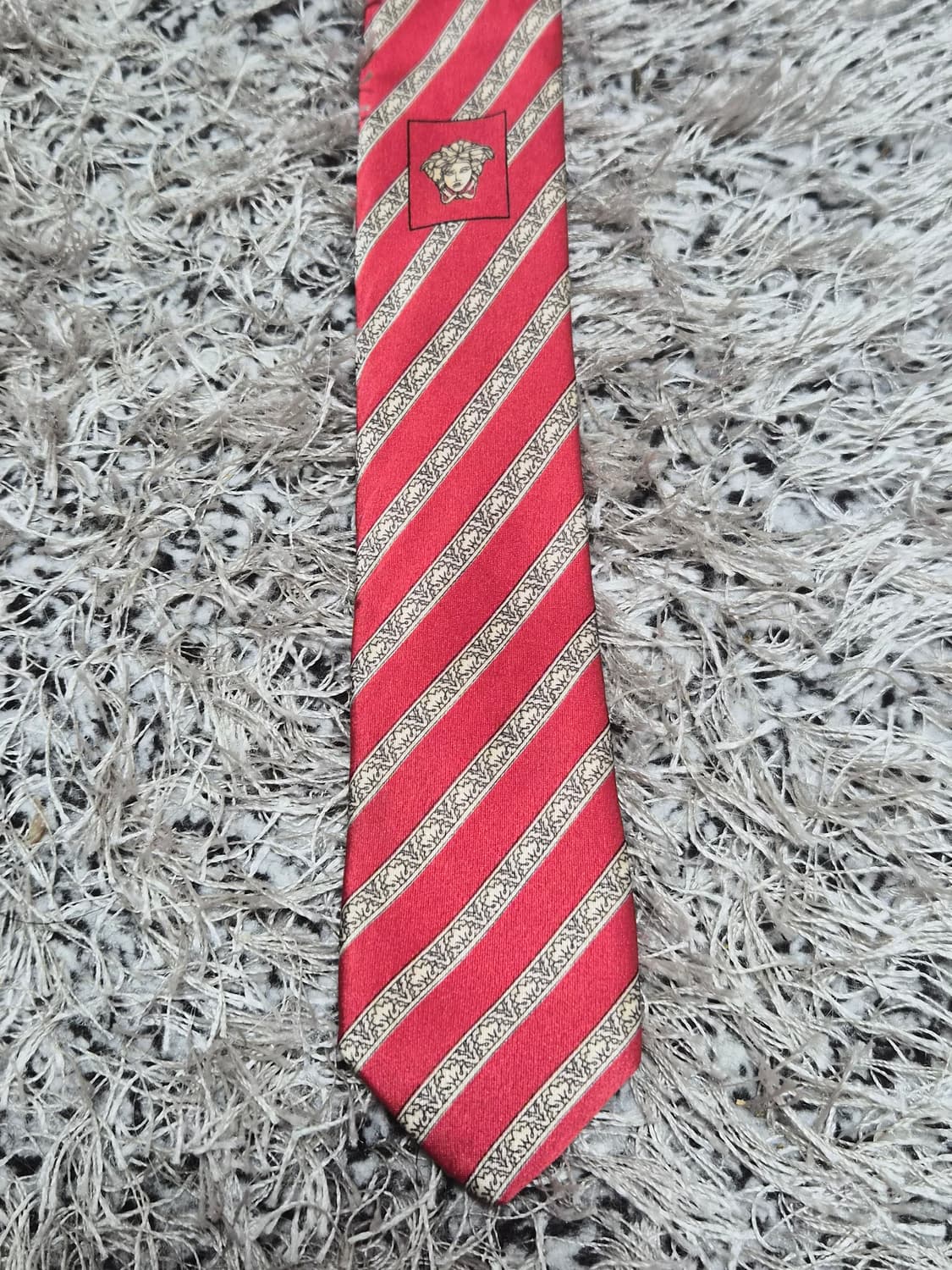 베르사체Versace 메두사 패턴 넥타이 Free - N49 상품이미지7