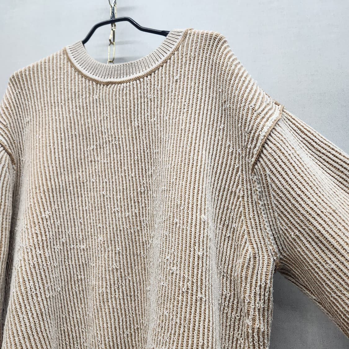자라 ZARA 스트라이프 크루넥 니트 XL 상품이미지2