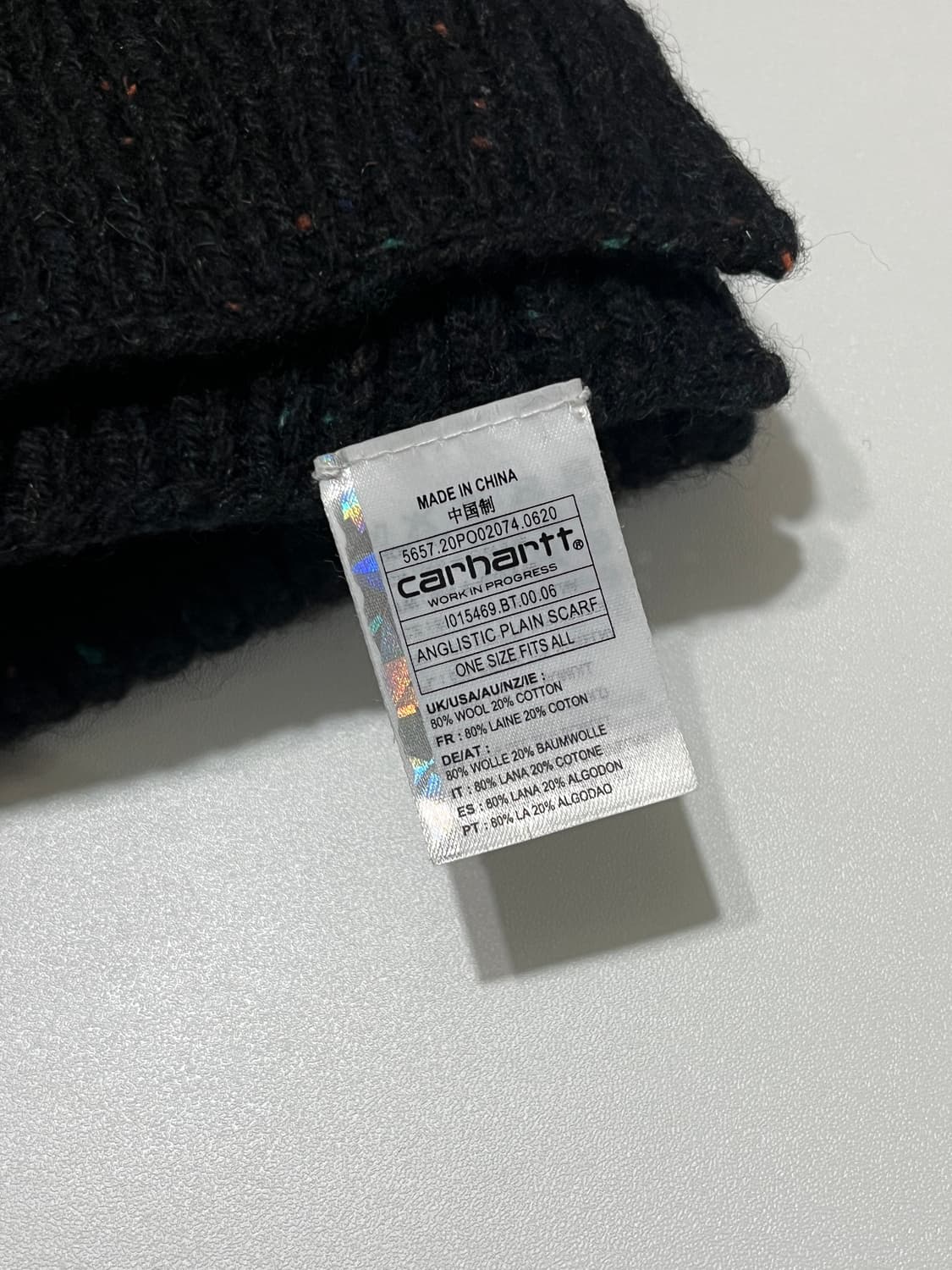 칼하트 머플러 ANGLISTIC PLAIN SCARF 상품이미지2