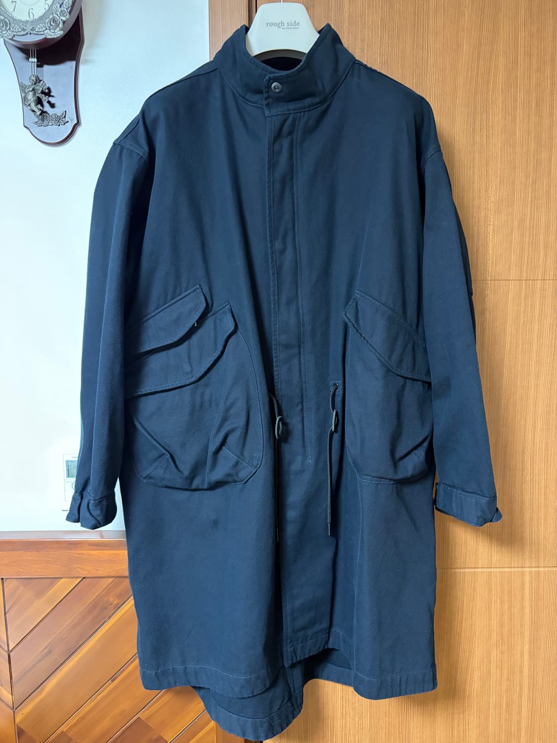 러프사이드 24fw et3 모즈파카 네이비 상품이미지1