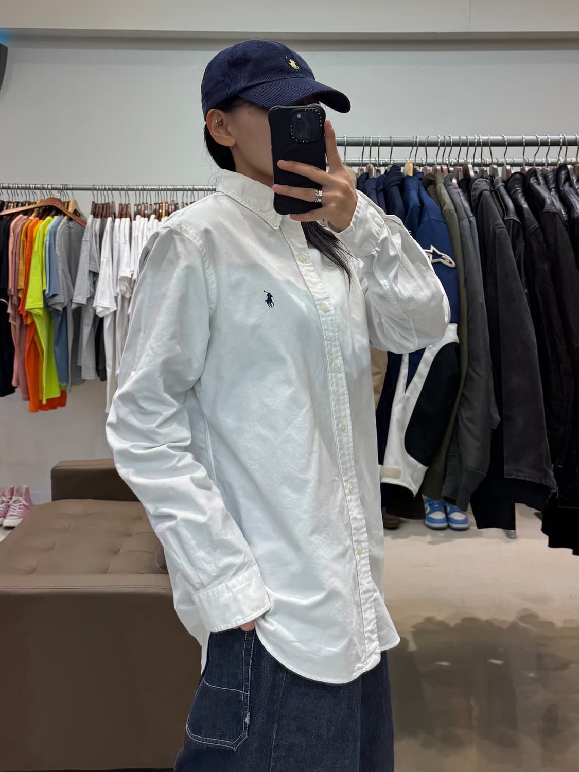 폴로 랄프로렌 화이트셔츠 상품이미지5