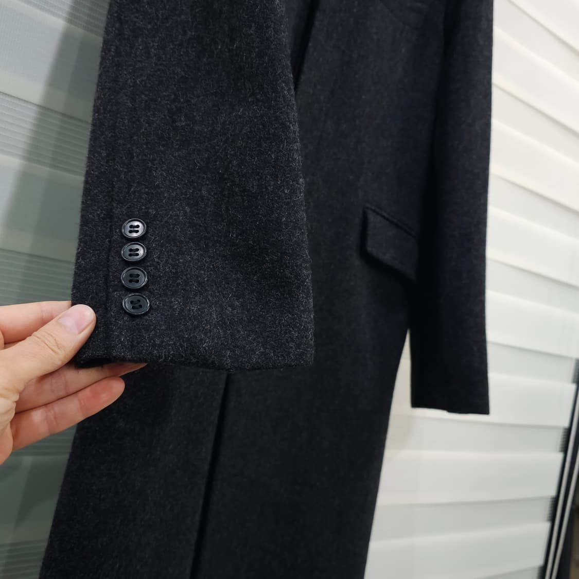 일본 ATELER SAB for men 울코트- M /우먼프리 상품이미지3