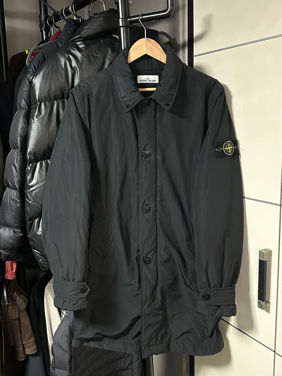 (백화점판)스톤아일랜드 마이크로랩스 프리마로프 카코트 자켓 L 상품이미지1