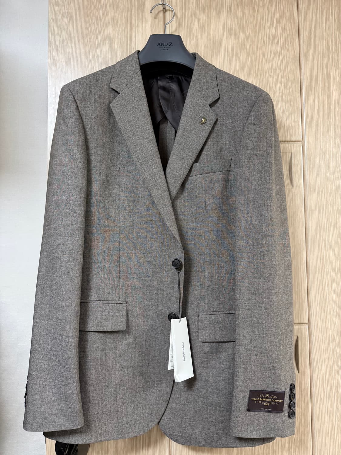 [105/86] 커스텀멜로우 실크 블렌드 셋업 새상품 상품이미지1