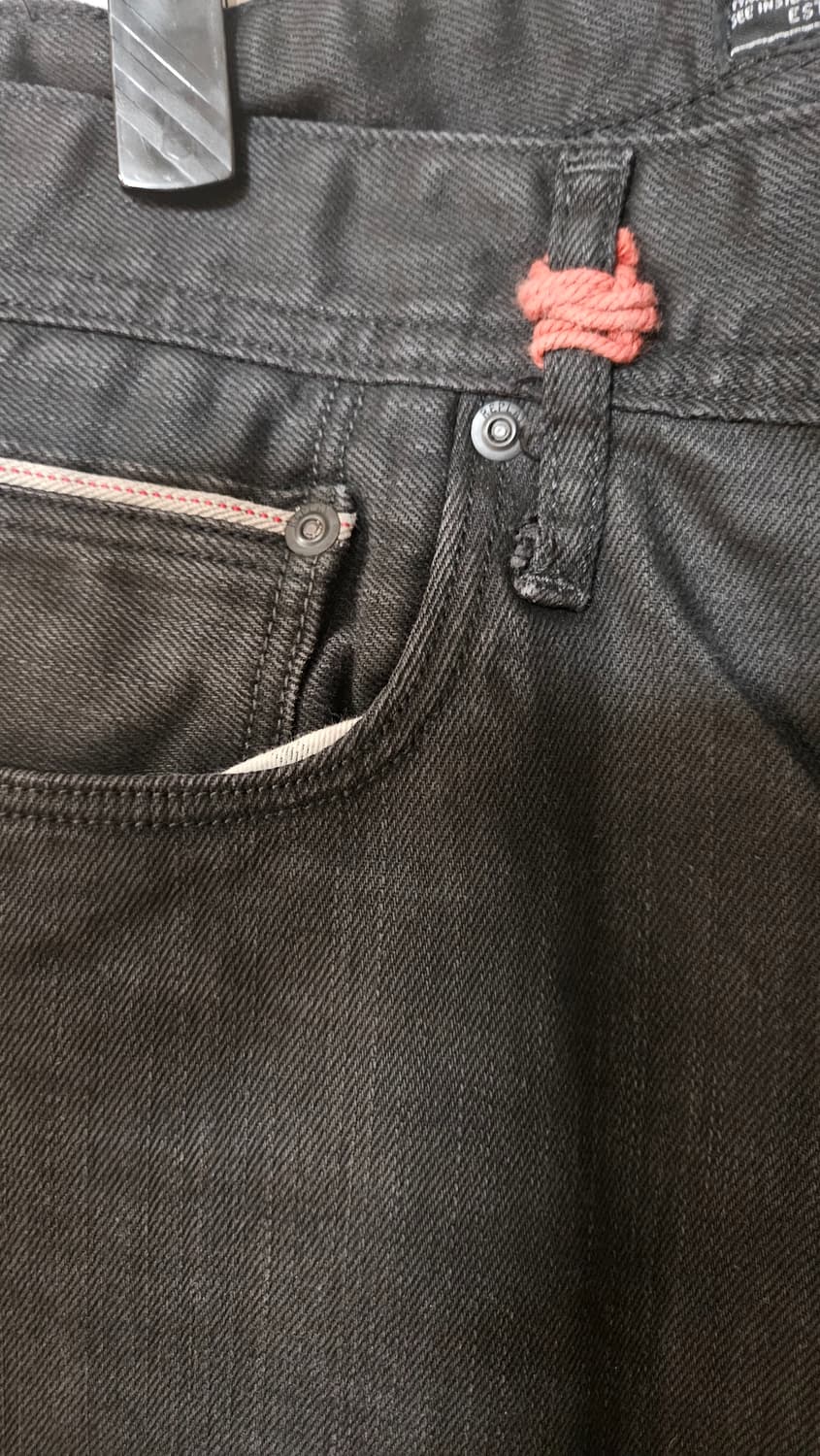 Replay coated black jeans 36 상품이미지4