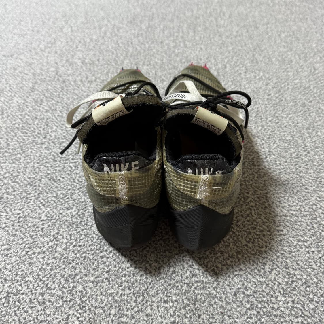 [정가 30만원] 나이키 오프화이트 베이퍼 스트릿 핑크 상품이미지5