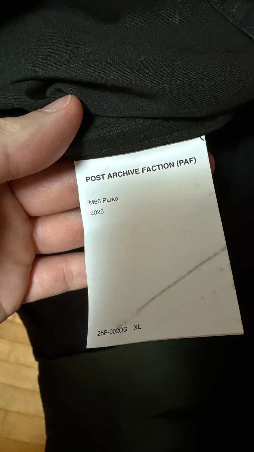 포스트 아카이브 팩션 파프 m66 올리브 XL 상품이미지4