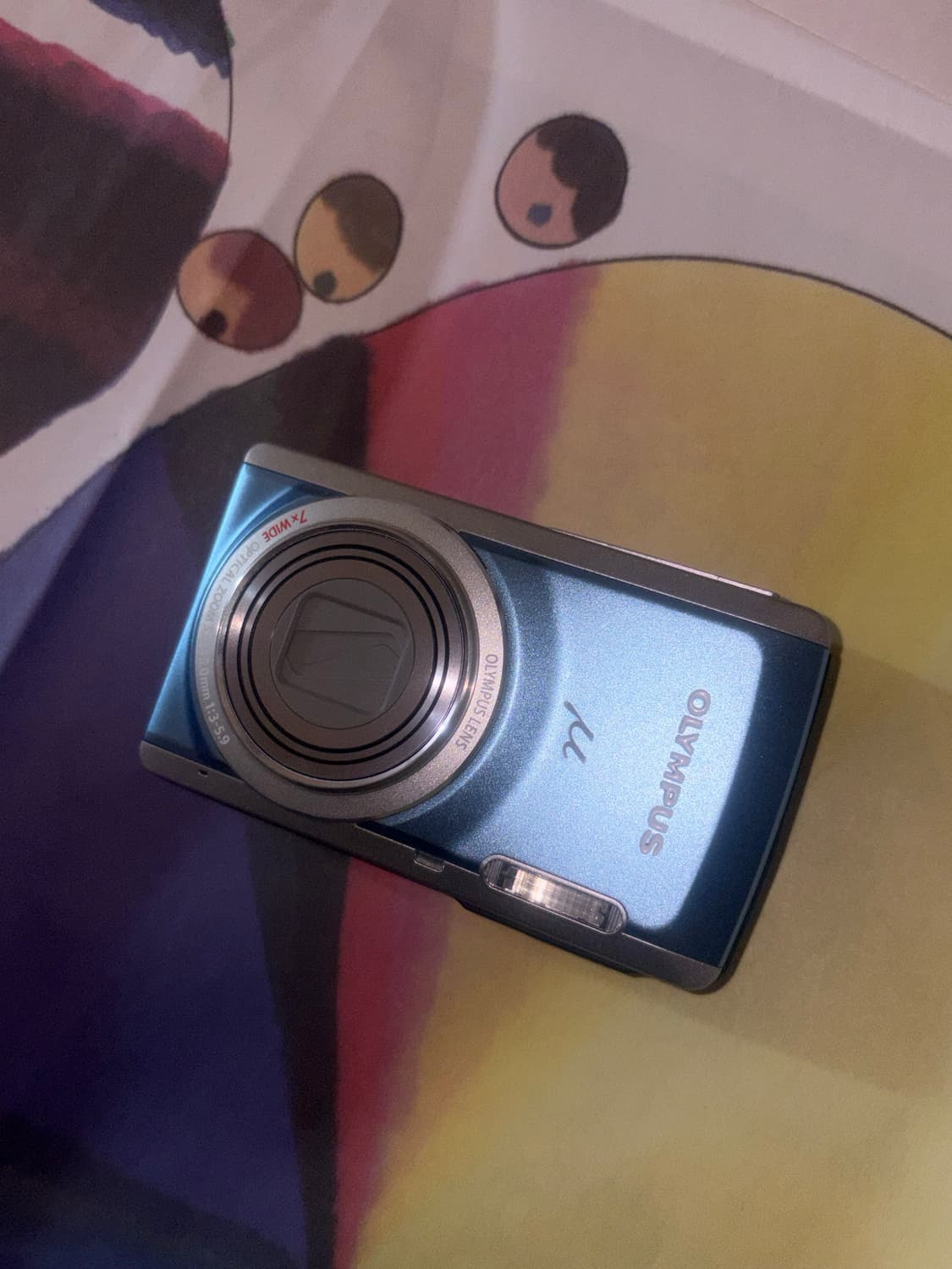 올림푸스 뮤 7040 블루컬러 디카 (작례O) 상품이미지2