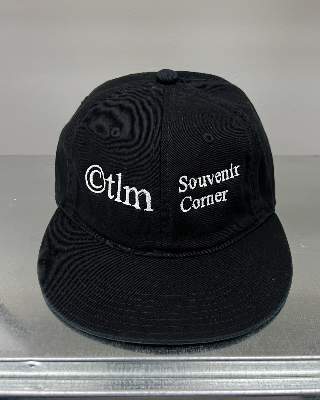 tlm Souvenir Corner 6 패널 캡 블랙 상품이미지3