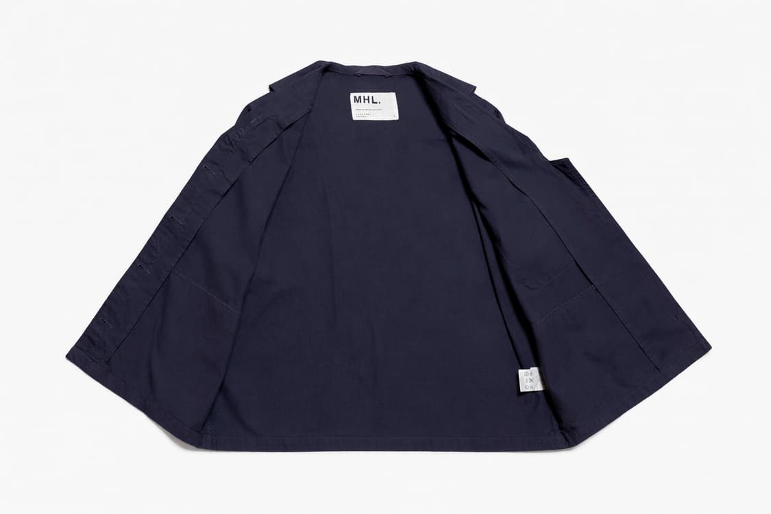 JPN 일본 빈티지 아메카지 MHL 마가렛호웰 네이비 세일러 카라 자켓 상품이미지3