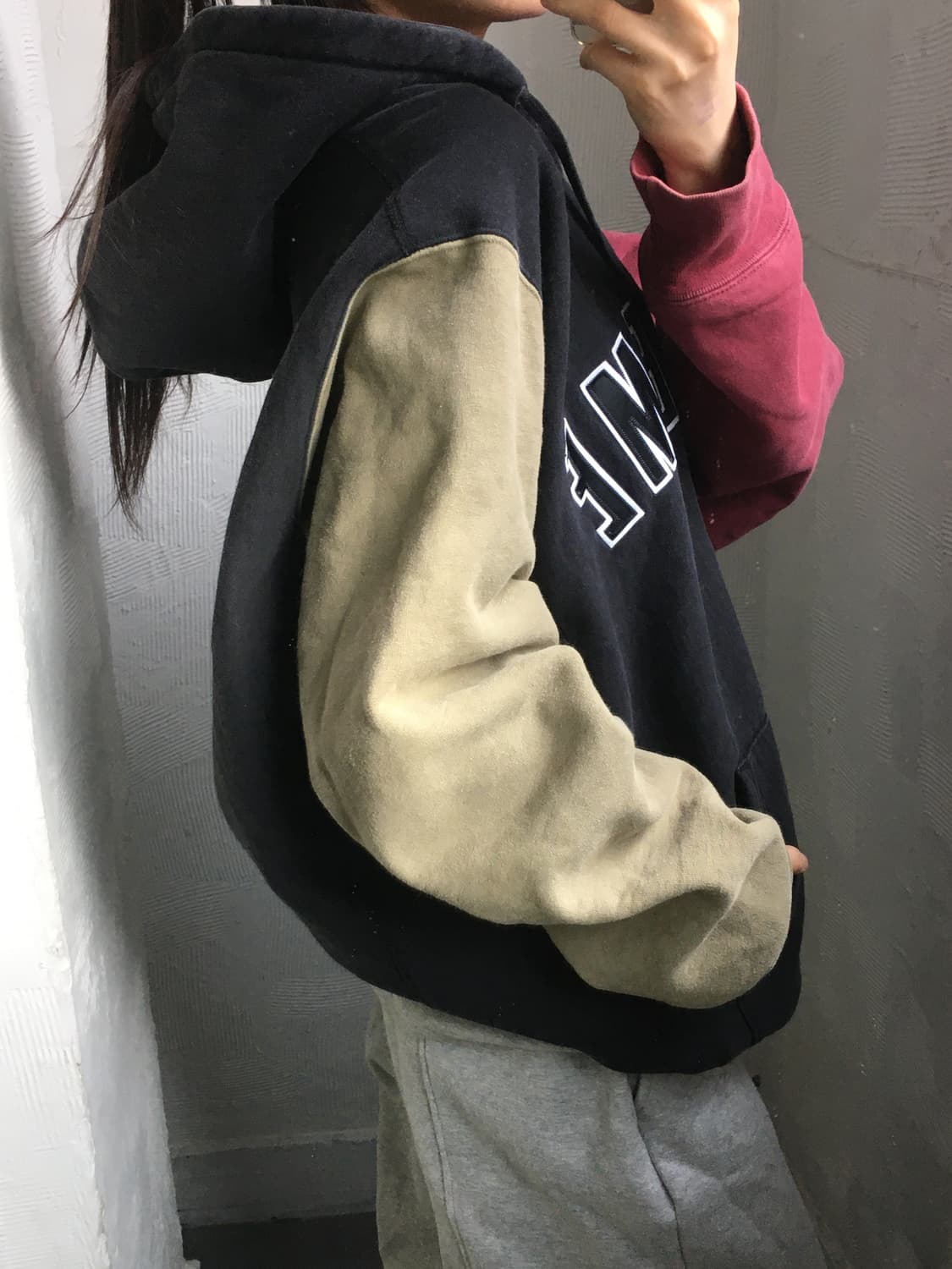 Supreme 슈프림 컬러블록 아치로고 후드티 상품이미지3