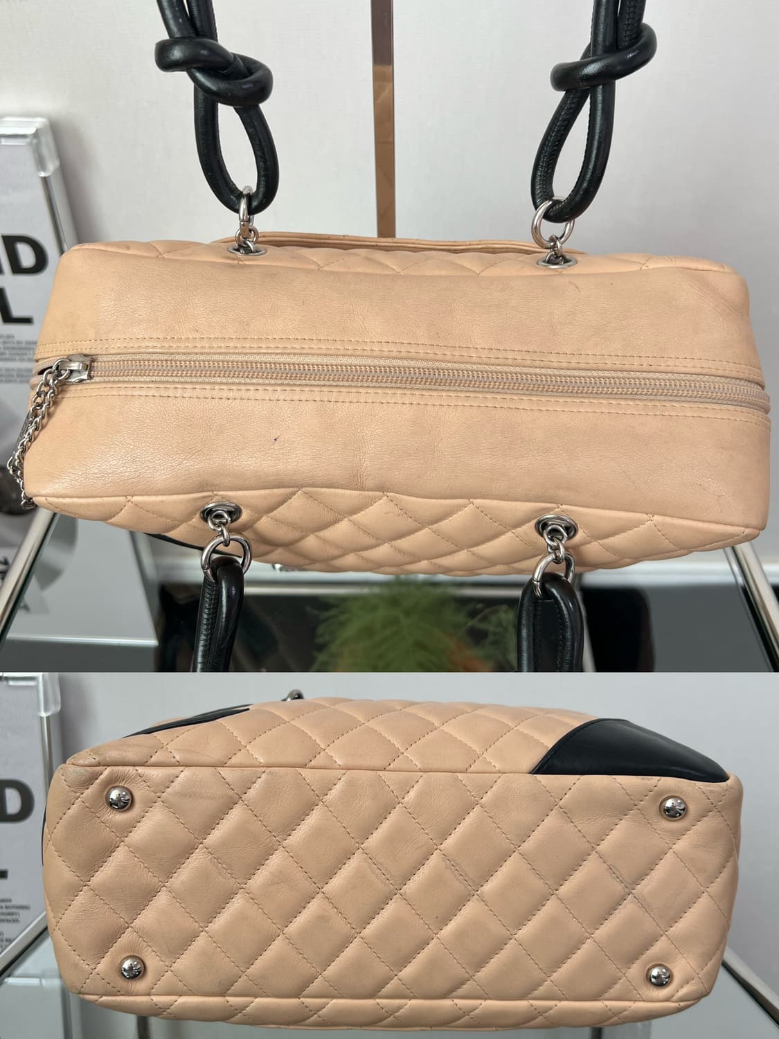 샤넬 깜봉 램스킨 볼링백 상품이미지9