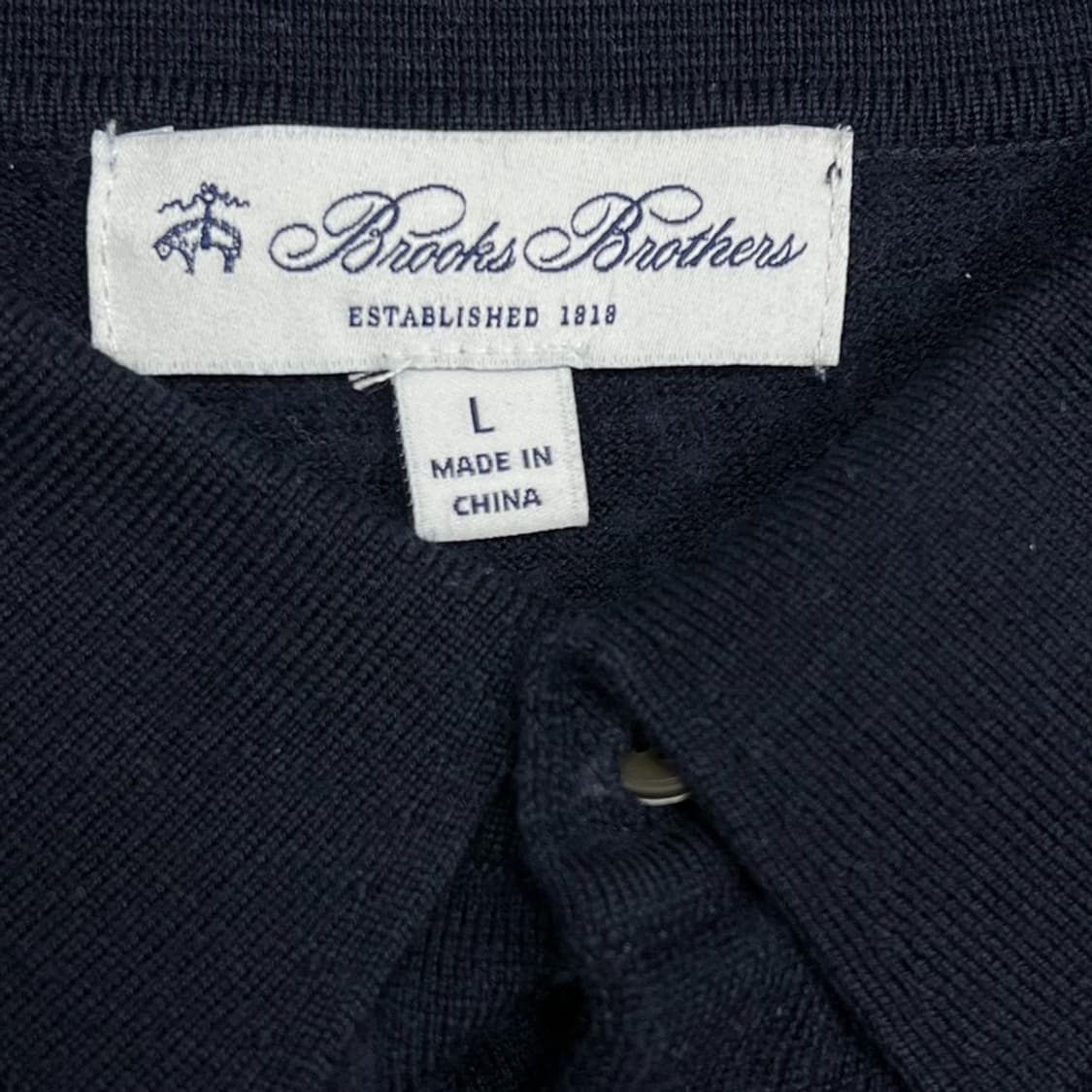 브룩스브라더스 울 카라 니트 v0847 상품이미지6