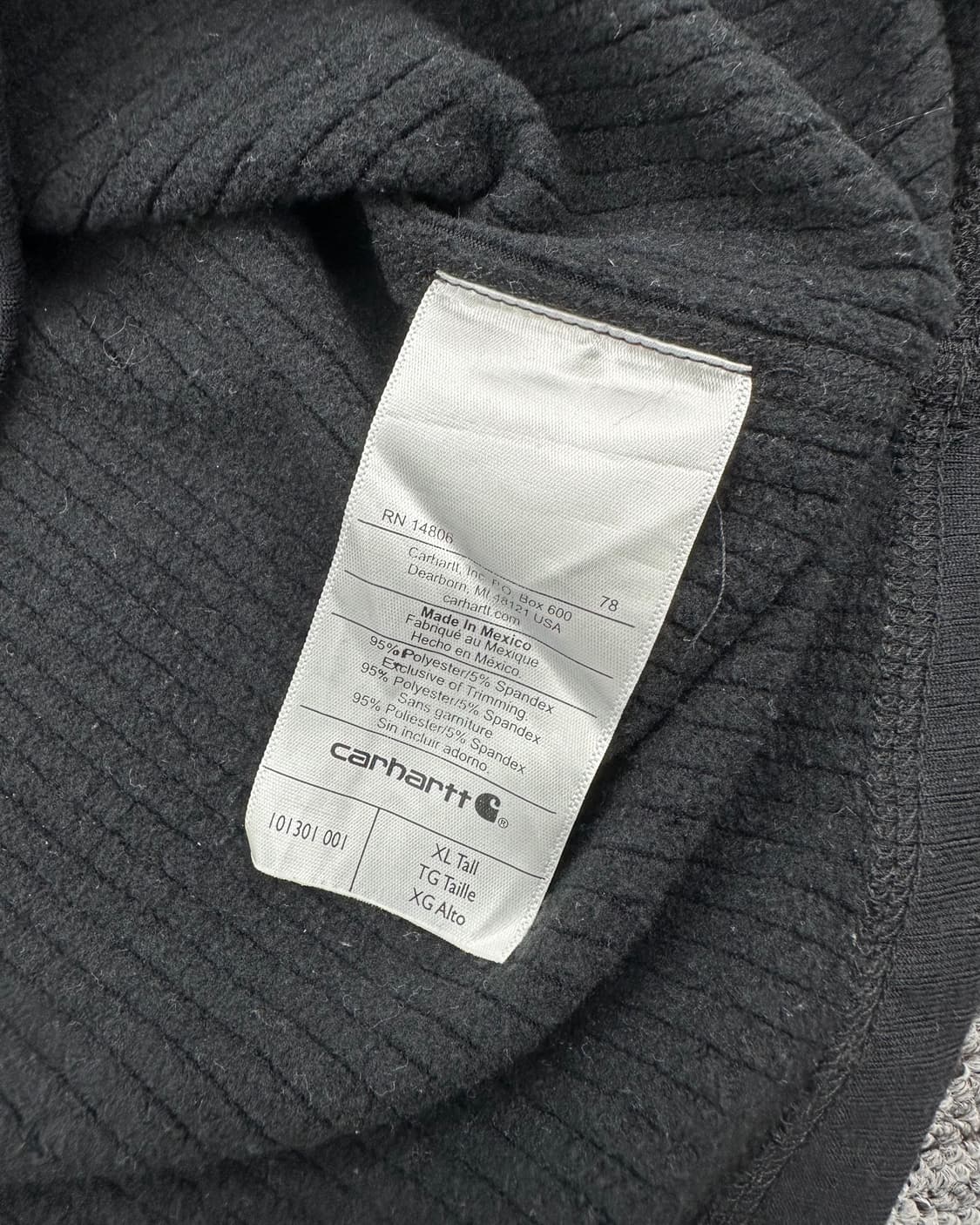 (XL)칼하트 반집업 맨투맨-M896 상품이미지4