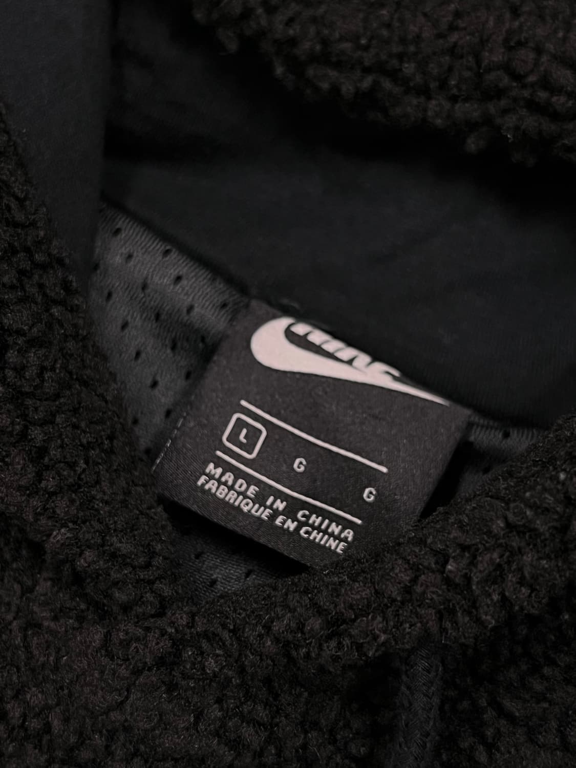 (L) 나이키 빅스우시 시즈널 셰르파 뽀글이 양털 후디 상품이미지4