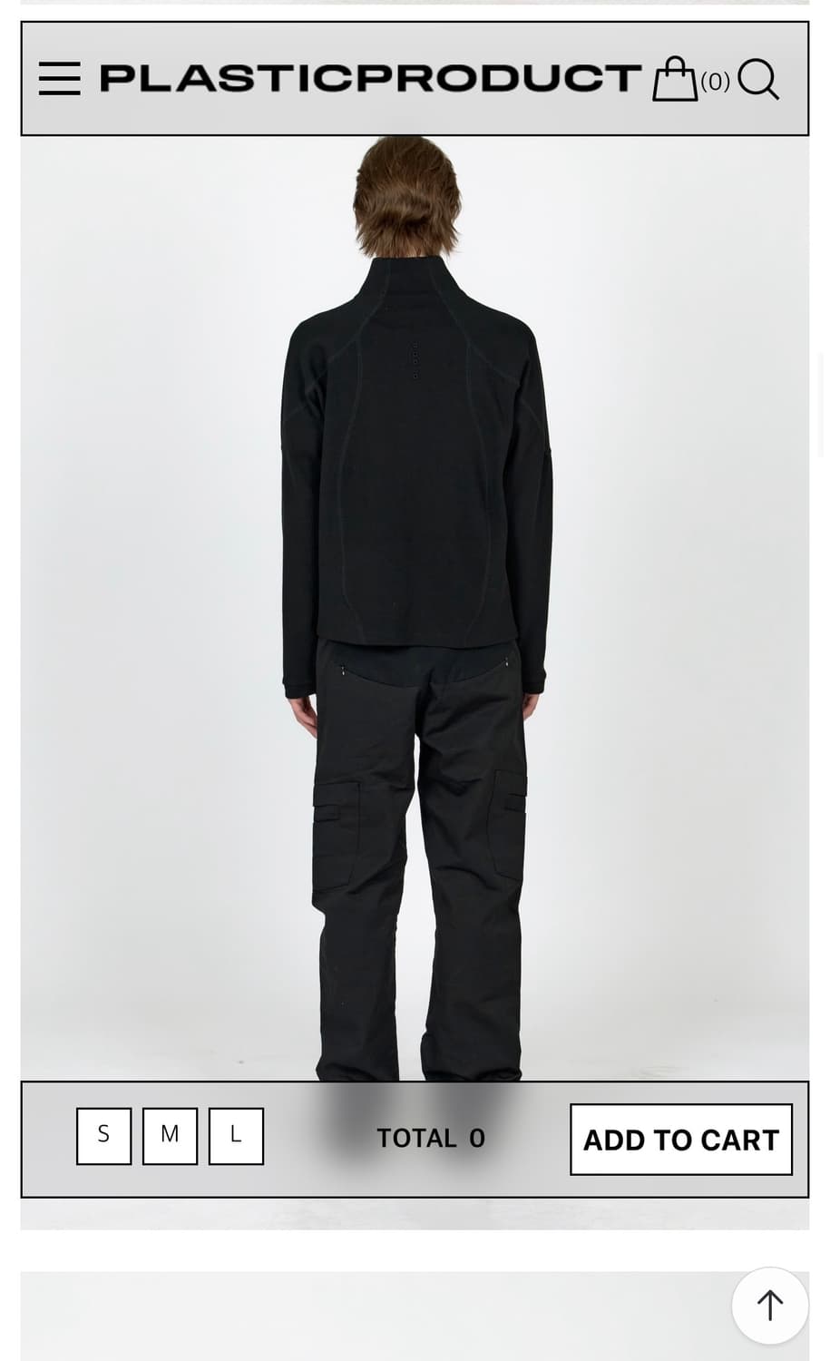 MPa RIBBED ZIP JACKET (BLACK) 상품이미지3