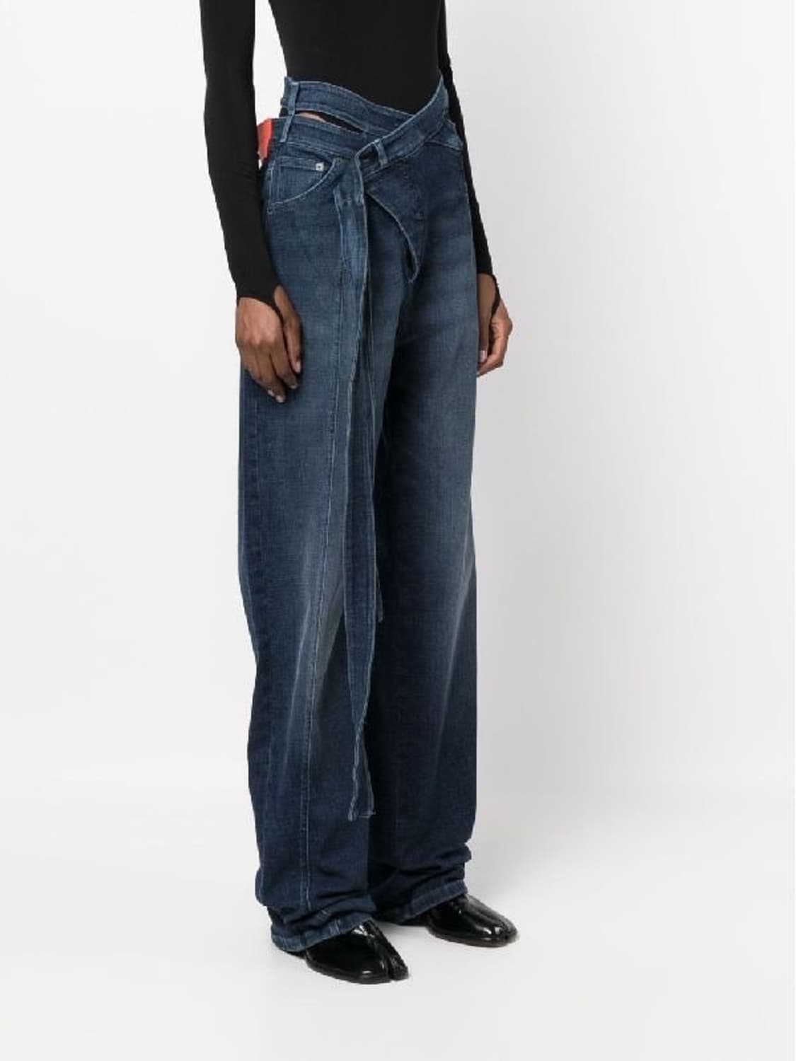 ottolinger 웨이스트 랩 컷아웃 데님 팬츠 상품이미지1