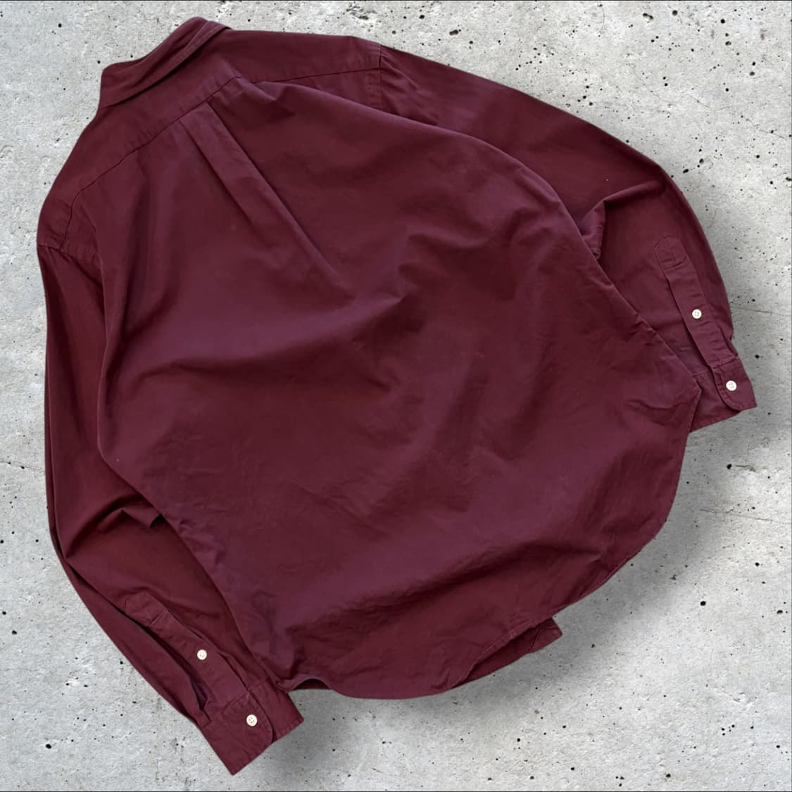 [M] 폴로 랄프로렌 남방 긴팔 셔츠 버건디 D844 상품이미지2