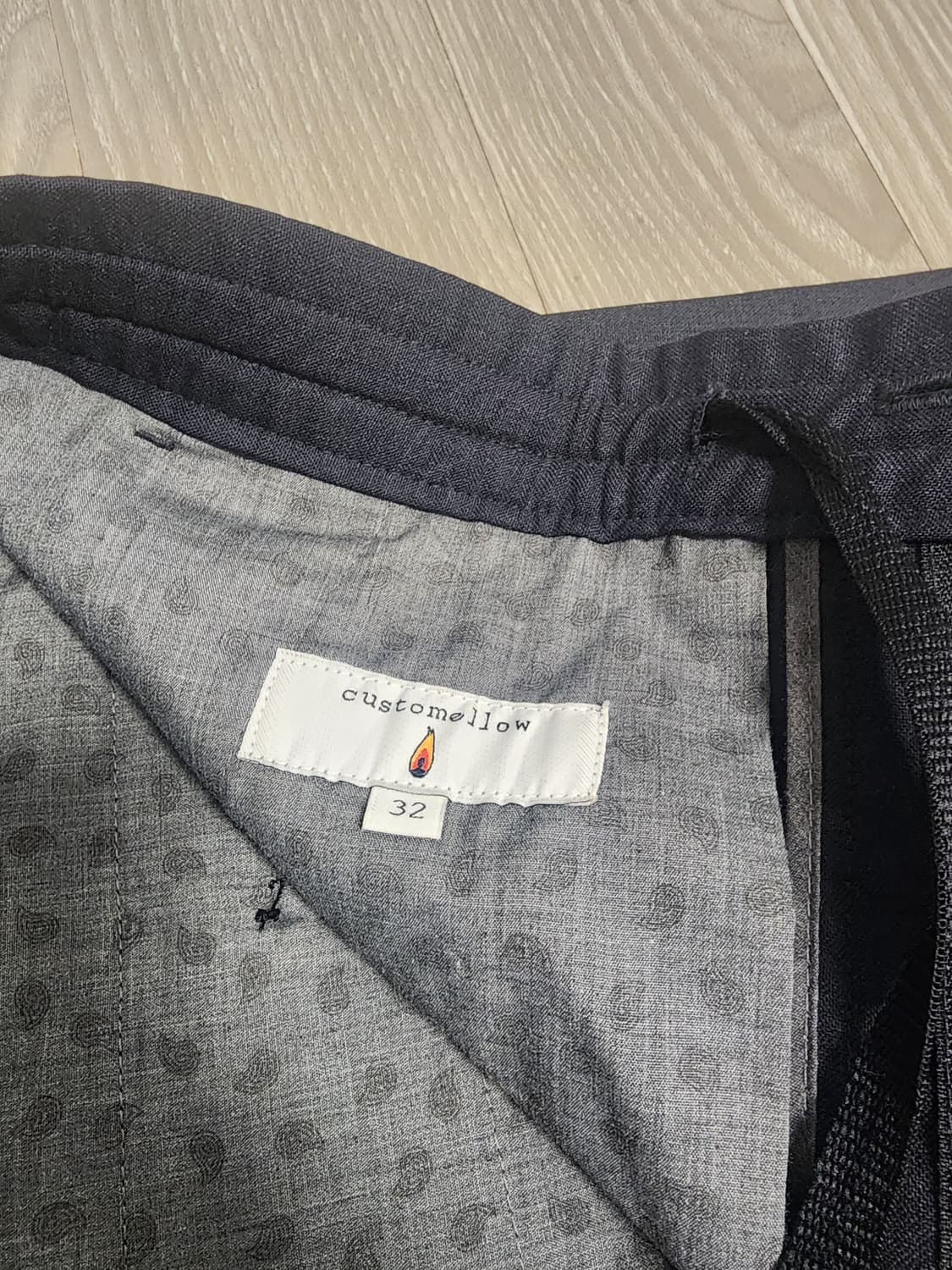 커스텀멜로우 앵클 슬랙스 32사이즈  (봄,여름용) 상품이미지2