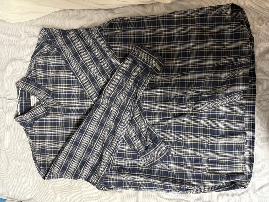 우드비 와인드 콜라보 체크셔츠 3 상품이미지2