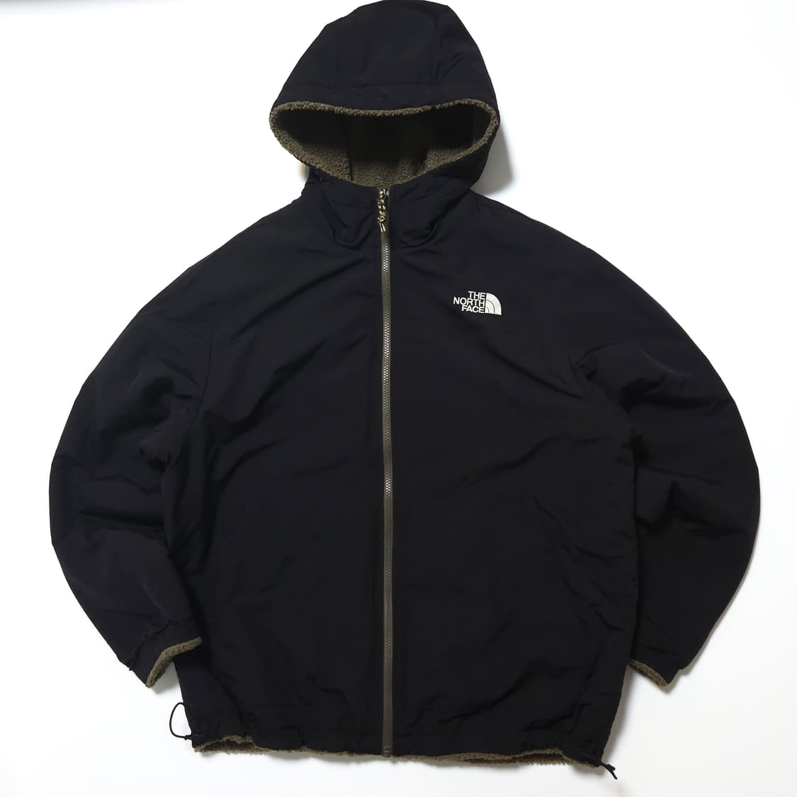 노스페이스 딕스 리버시블 플리스 집업 자켓 카키 상품이미지2