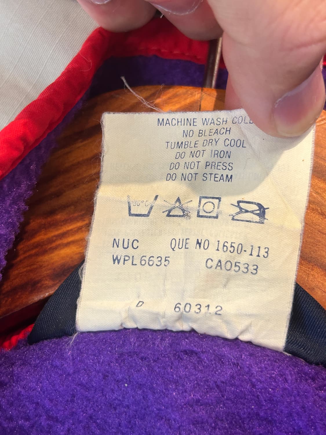 희귀컬러) 90s 울리치 플리스자켓 made in U.S.A 상품이미지10