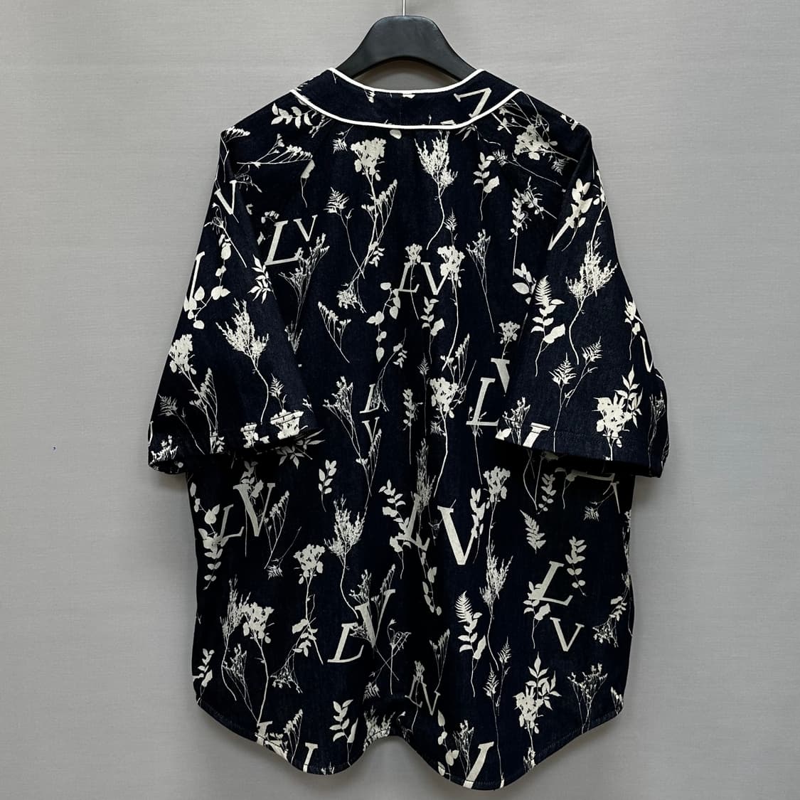 루이비통 LV 리프 데님 베이스볼 반팔셔츠 ( 110 ) 상품이미지4