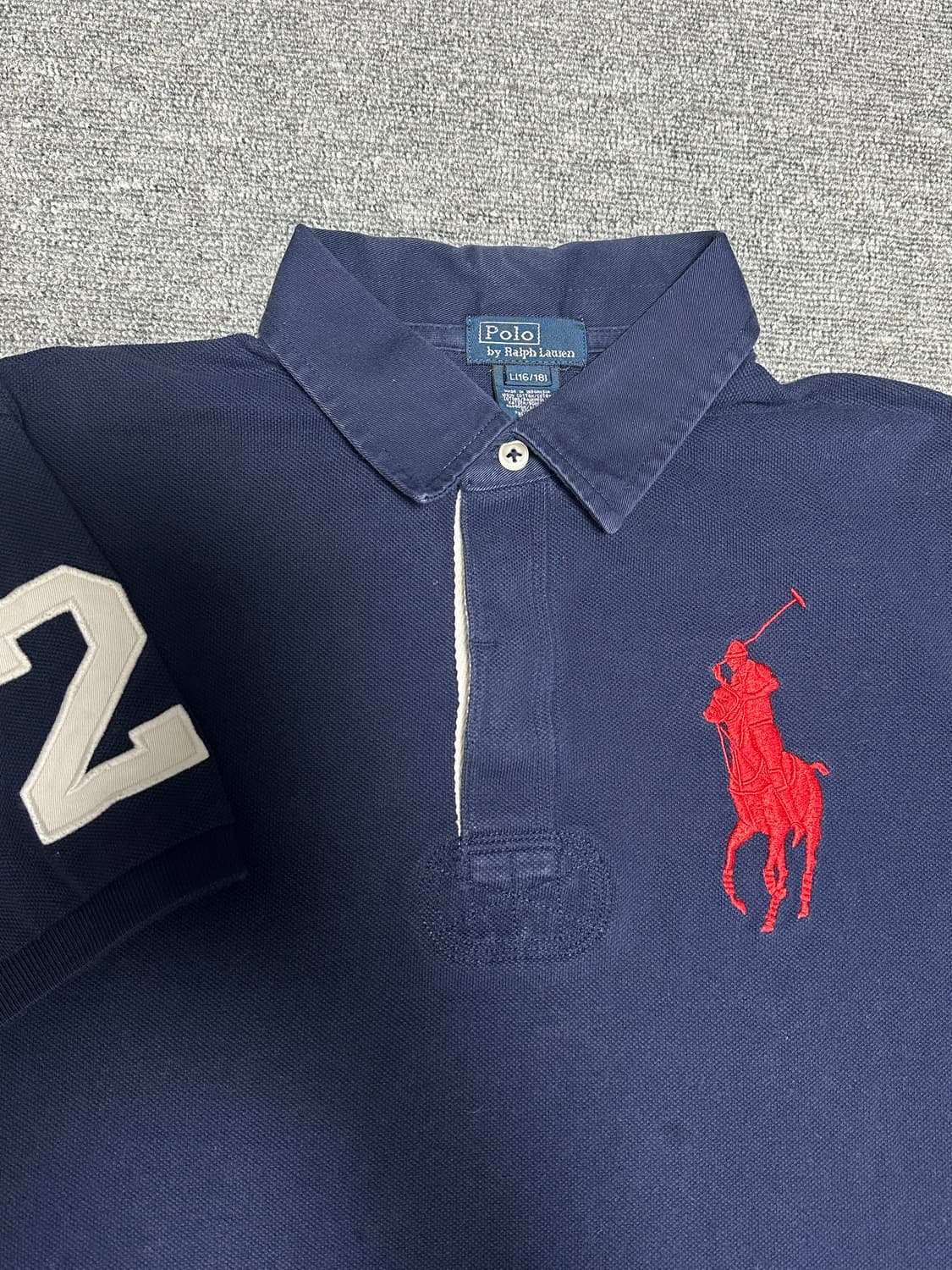 폴로 빅포니 카라티 네이비 상품이미지2