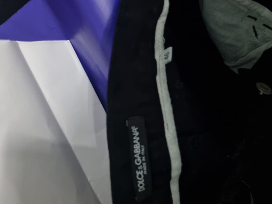 돌체앤가바나 블랙 데님 팬츠 48 상품이미지6