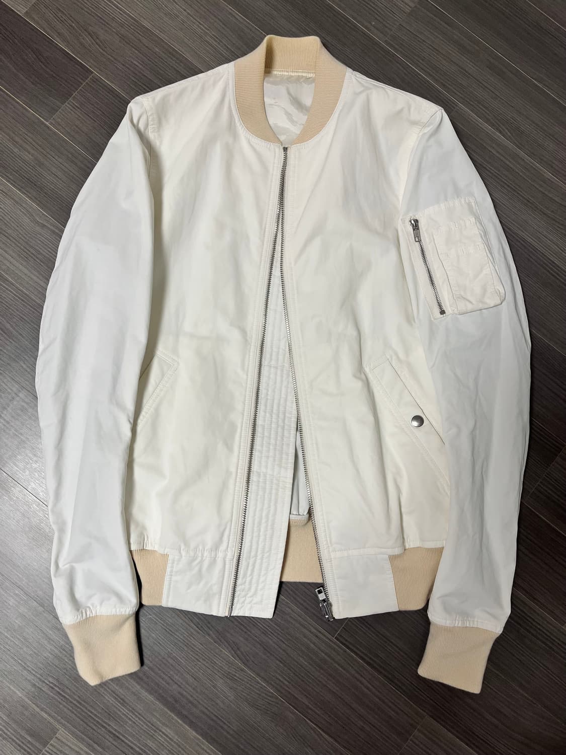 릭오웬스 / 밀크 플라이트 봄버 자켓 / 46 상품이미지1