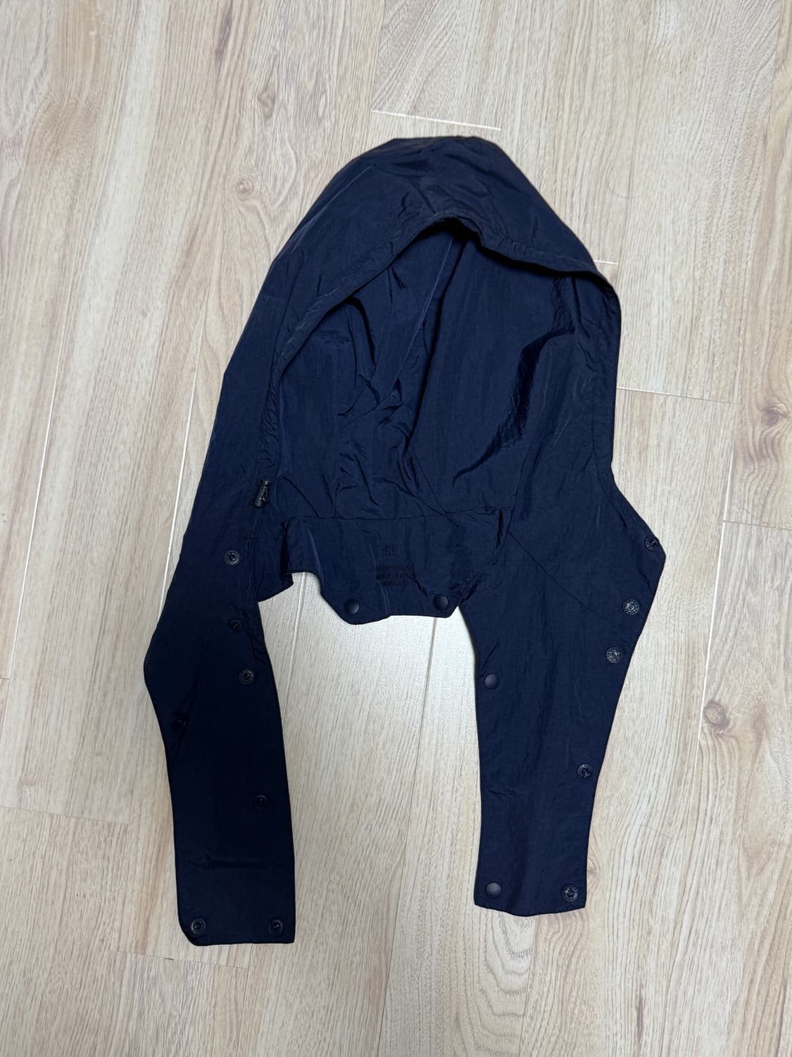 EE 패딩 shrunken puffer down parka blue L 상품이미지5