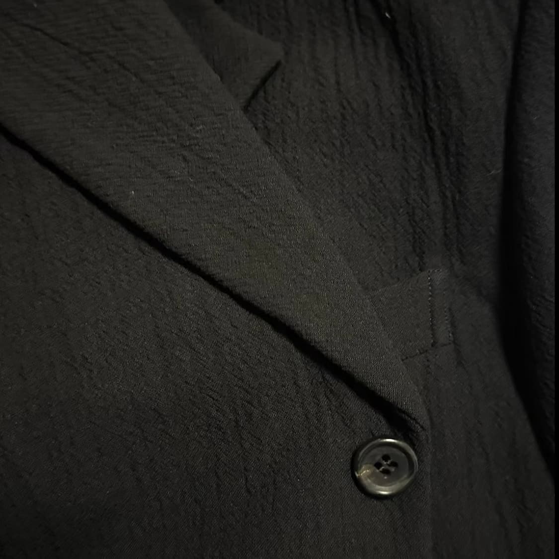 Issey Miyake]  빈티지 시어서커 텍스처 울 블레이저 상품이미지4