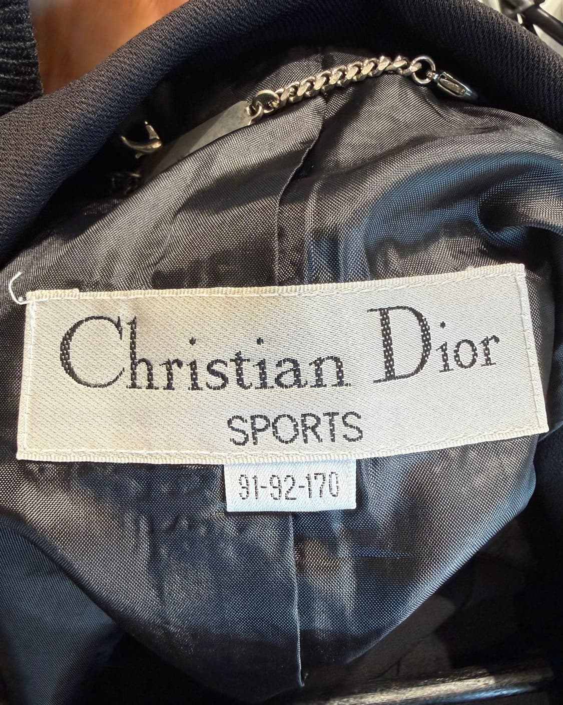 크리스찬 디올 스포츠 블랙 1b 블레이저 자켓 상품이미지8