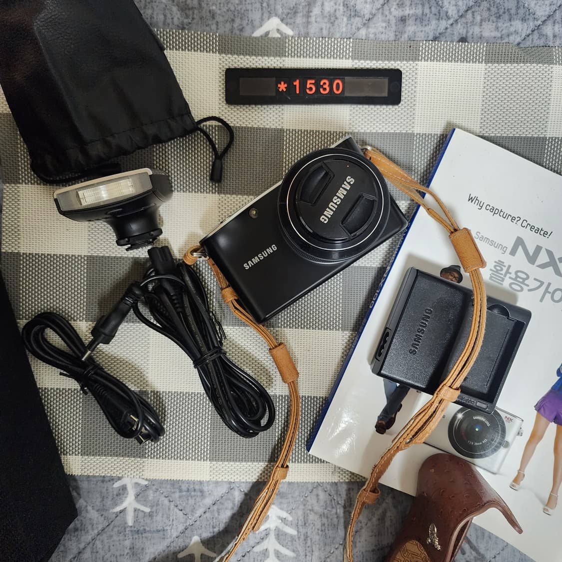 삼성 NX 100 디지털카메라 블랙바디 가방세트 상품이미지7