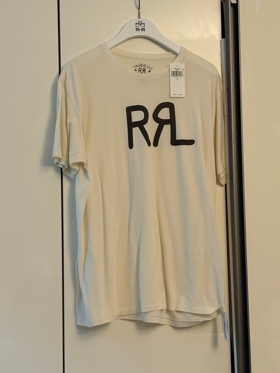 RRL 더블알엘 렌치 로고 화이트 상품이미지1