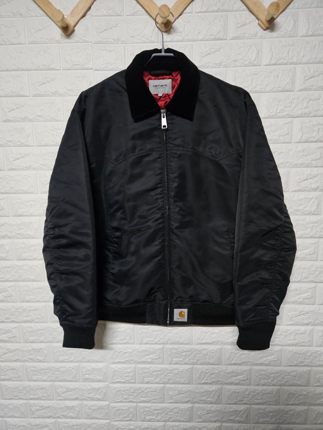 [L]칼하트 산타페 자켓 블랙 상품이미지2