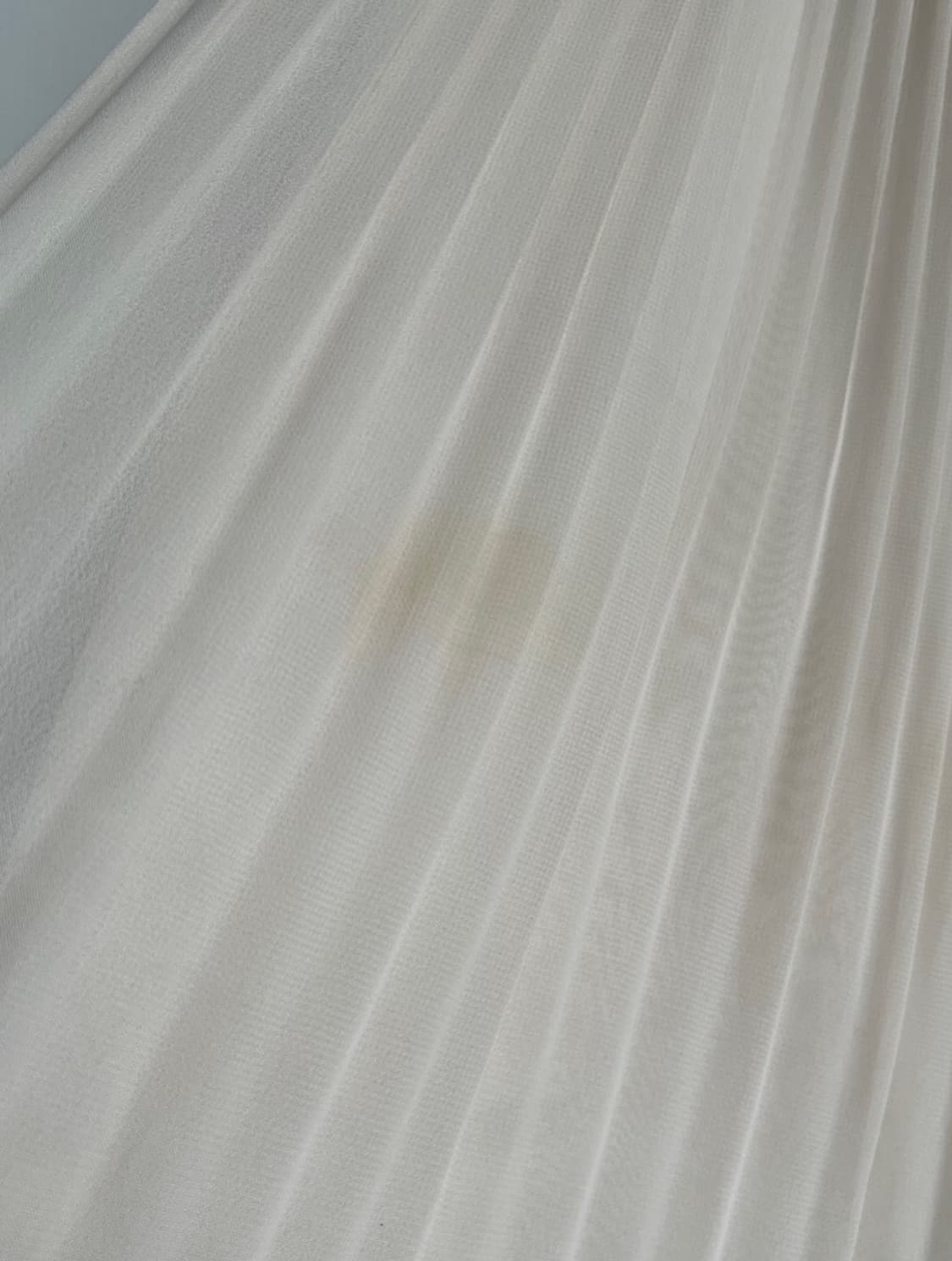 *SALE) Ropé Picnic 아이보리 쉬폰 플리츠 스커트 상품이미지4